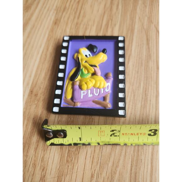 Vintage Disney Pluto Fridge Magnet 3D Film Strip Style Collectible Home Decor - Picture 3 of 4
